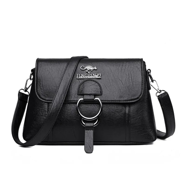 PU Soft Leather Texture Handbag