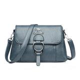 PU Soft Leather Texture Handbag