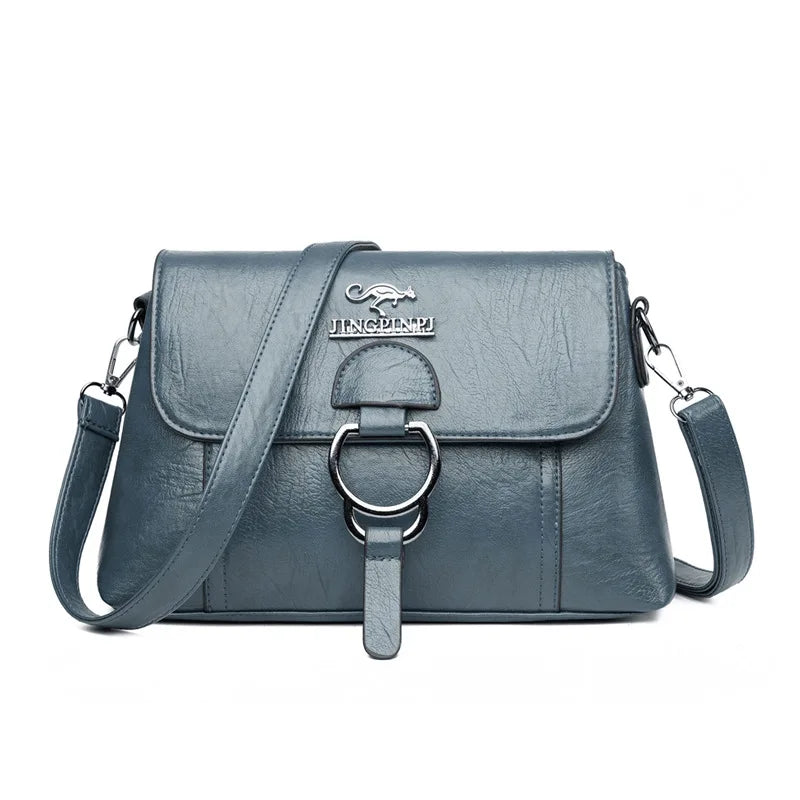 PU Soft Leather Texture Handbag