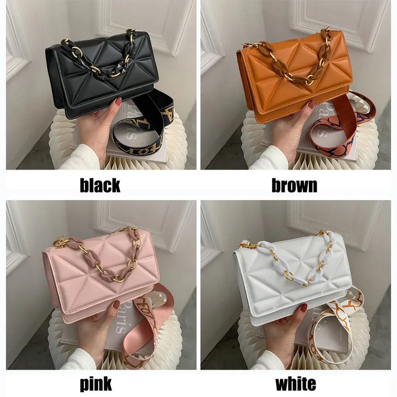 Leather Crossobdy Clutch